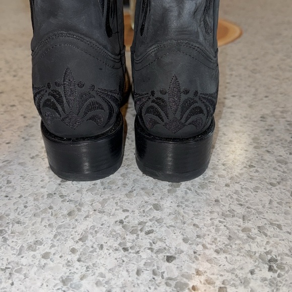 Corral Black Cowboy Boots - Picture 5 of 11
